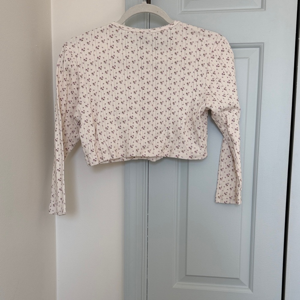Cou Cou Intimates - English Rose - Cropped Cardi - Medium - Like New! - Picture 7 of 11